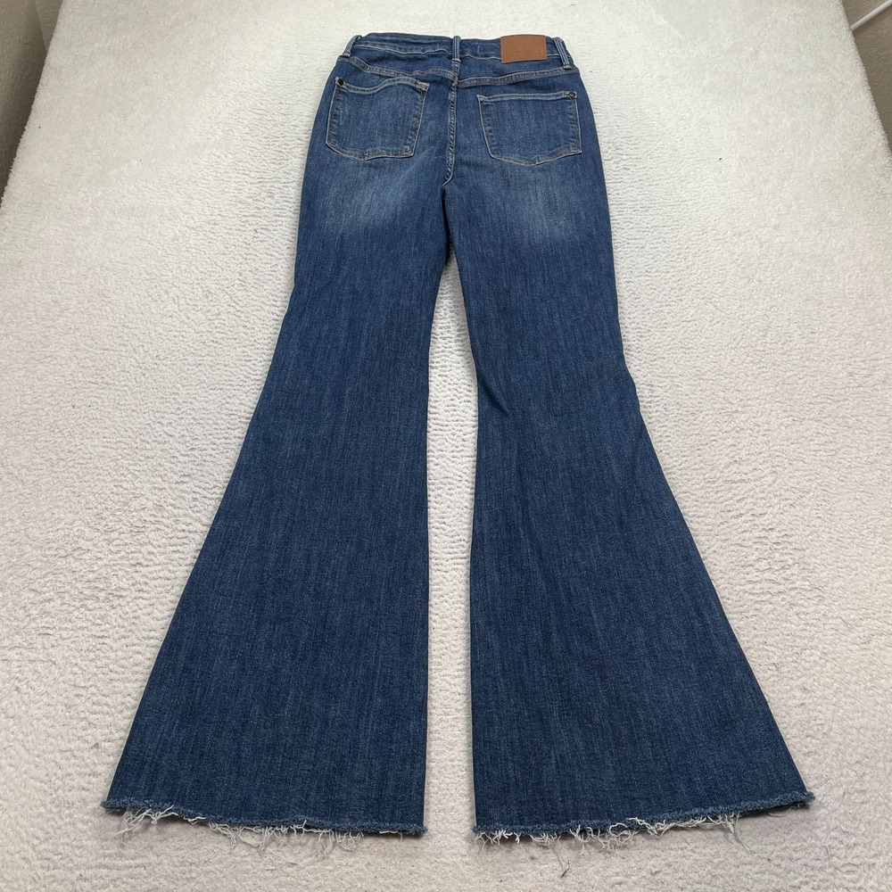 Judy Blue Flare Jeans Women's Size 7 (Fits 28X32) "Why Oh Wyoming" Tummy Control - Picture 7 of 7
